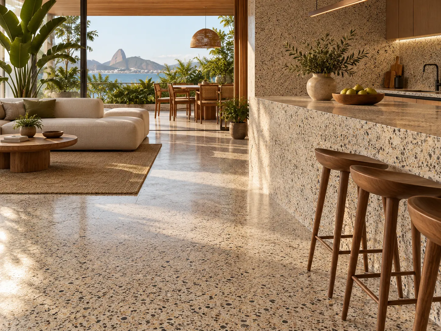Fachada revestida em Granilite Fulget
